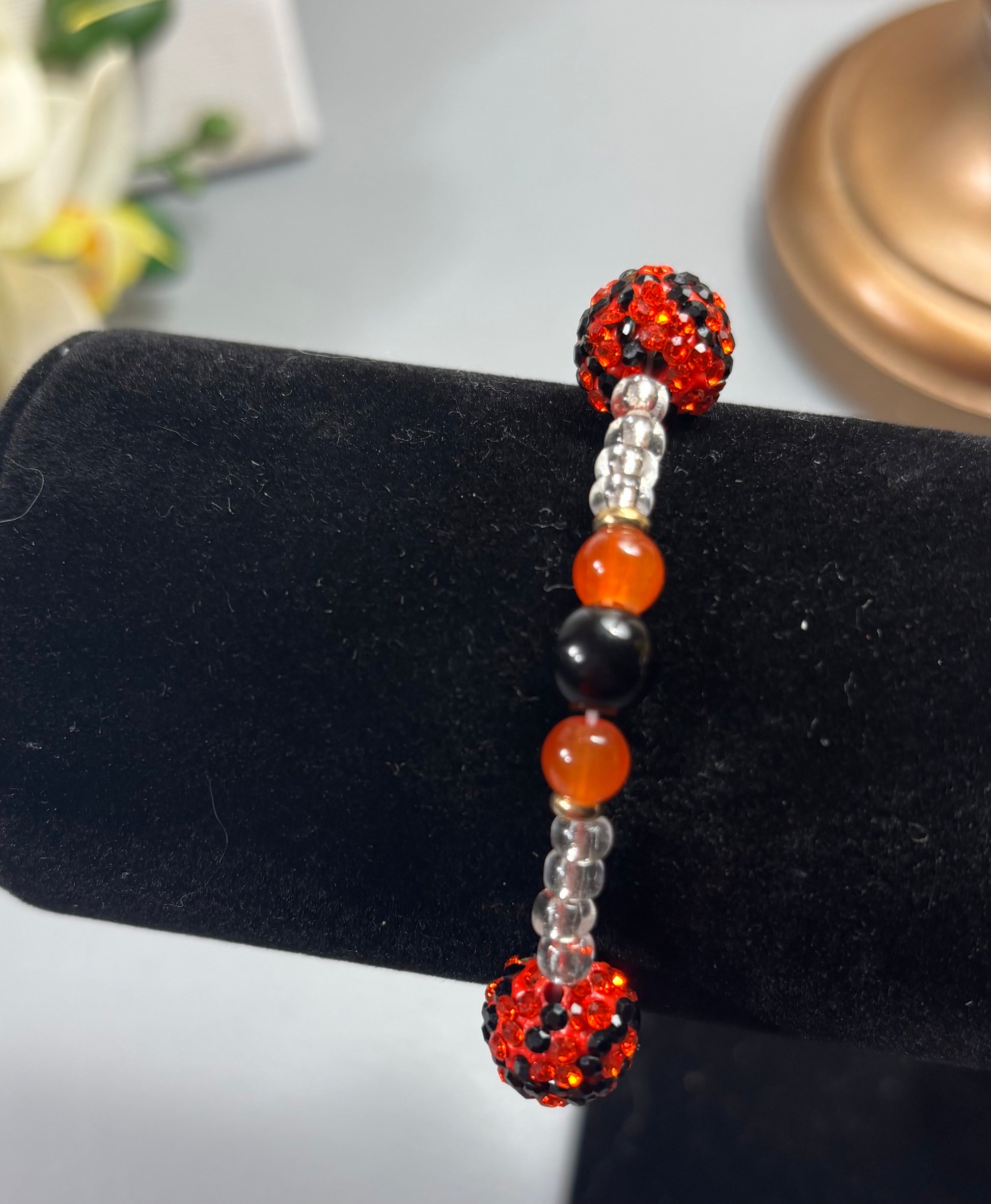 Bling Basketball Bracelet